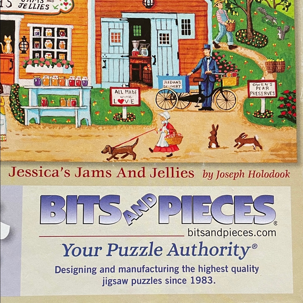 *SOLD* Bits and Pieces Jessica’s Jams and Jellies Jigsaw Puzzle - 500 Pieces - Picture 11 of 12